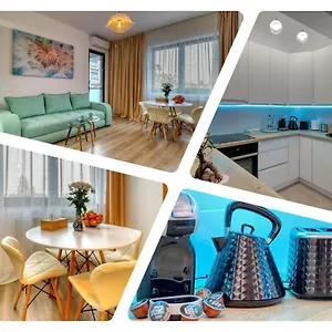  Apartament Inspiration Station - My Joyful, Cosy&inviting - Smart Thermostat - Private Parking - Ior Park - Long Term Price Cuts